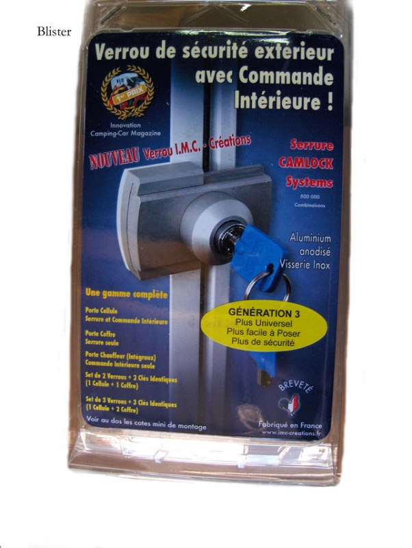 Serrure De Caravane A Porte Cellulaire Imc Ref 1507 Pour Camping