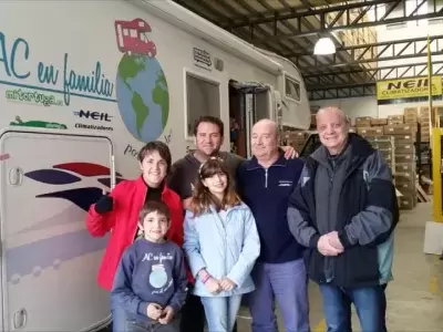 PARRAINAGE DE MITORTUGA.ES ET CLIMATISEURS NEIL MOTORHOME EN FAMILLE