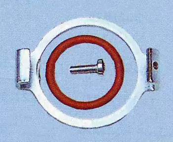 Plaque d'étanchéité de rechange avec joint torique pour chauffages Truma