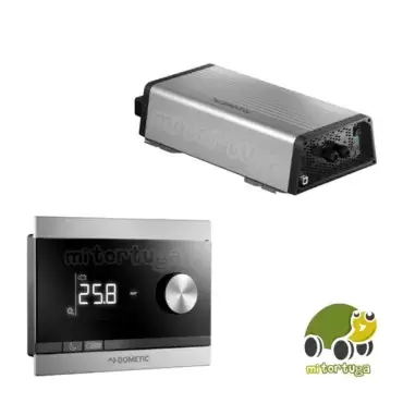 Onduleur Dometic SinePower DSP 1212C PREMIUM AVEC chargeur de batterie intelligent, avec écran numérique en verre et contrôle inclus.