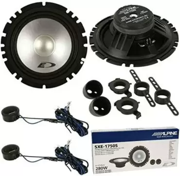 Kit haut-parleur et tweeter ALPINE pour Fiat Ducato, Citroën Jumper et Peugeot Boxer.
