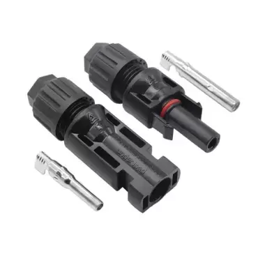 Connecteur MC4 simple pour panneaux solaires pour caravanes, camping-cars et camping-cars.