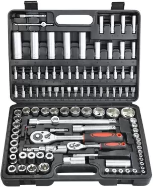 Ensemble d'outils porte-documents 107 pièces idéal à transporter dans nos véhicules.