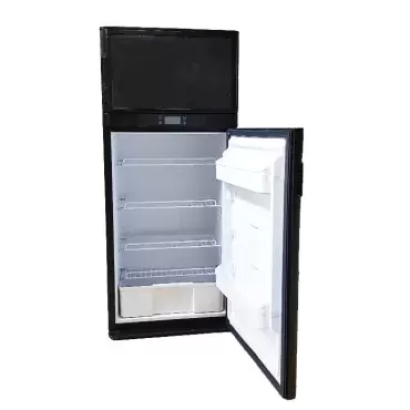 Réfrigérateur à compresseur 12V 141 litres pour caravane, camping-car et camping-car.