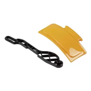 Couvercle indicateur de remplacement et levier de cassette amovible pour toilettes Dometic CT3000 et CT4000.