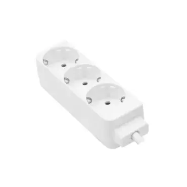 Rallonge multibase avec 3 prises 230 V/16 A Câble de 1,5 mètre pour usages multiples. Réf.LU-1006
