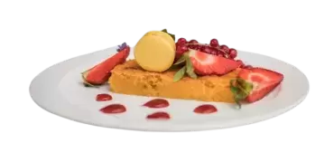 Assiette plate blanche de 27cm de diamètre en polycarbonate très résistant. Convient aux appareils électroménagers.