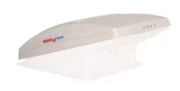 Couverture extérieure de remplacement pour lucarne MaxxFan blanche 40x40 cm pour camping-car, caravane et camping-car - Réf.
