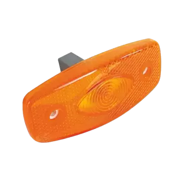 Feu de position latéral orange avec ampoule pour camping-car, caravane et camping-car