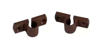 Supports marron de remplacement pour fermetures de tringles pour camping-car, caravane et camping-car