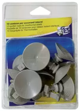 Pack de 10 ventouses pour isolation intérieure pour camping-cars, caravanes et camping-cars