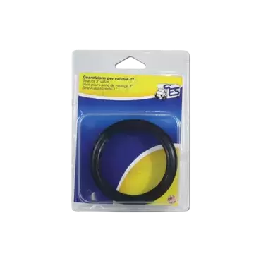 Joint en caoutchouc pour vanne d'eau grise 3" sous blister