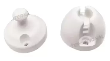 Arrêt de porte rond Laika pour camping-cars