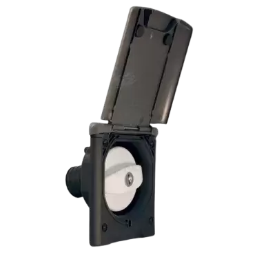 Couvercle magnétique extérieur gris entrée d'eau caravane camping-car camping-car