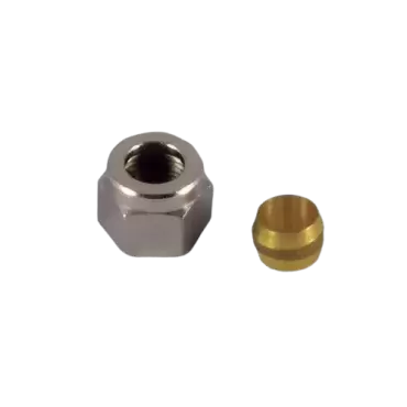 Écrou de raccordement gaz 8 mm pour camping-car, caravane et camping-car