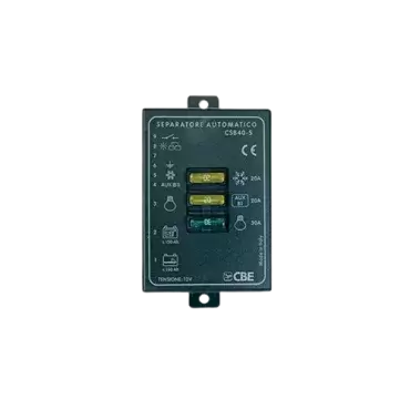 Séparateur de batterie automatique CSB40/S alimenté par l'alternateur