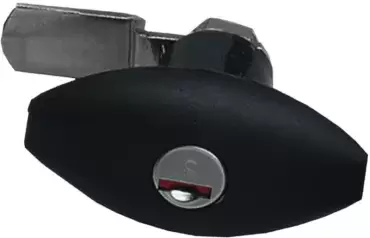 Serrure de coffre extérieure noire de remplacement pour cylindres de camping-car caravane Zadi