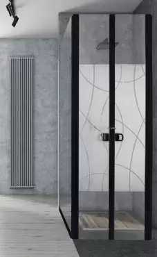 Paravent de salle de bain avec 2 draps pliants pour camping-car, caravane et camping-car