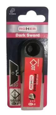 10 LAMES TRAPÉZOÏDALES 18X60MM SK2-DARK