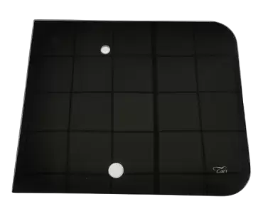 Couvercle droit de remplacement pour cuisine et évier 2 feux Can FL1401 pour caravanes, camping-cars et camping-cars