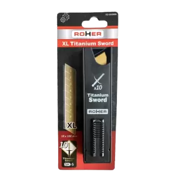 10 LAMES TRAPEZ POUR CUTTER 18 X 125 SK5-TITANE