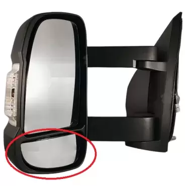 Rétroviseur inférieur gauche de remplacement Fiat Ducato châssis 250/290 pour camping-car