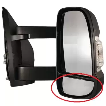 Rétroviseur inférieur droit de remplacement Fiat Ducato châssis 250/290 pour camping-car