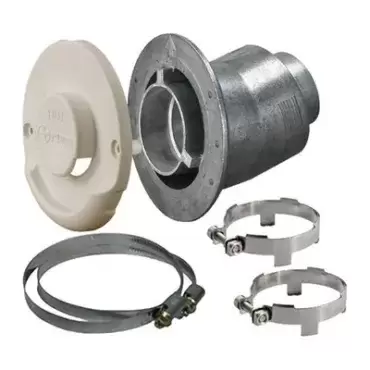 Kit d'évacuation combustion latérale noir Truma combi 4 et 6 camping-car caravane diesel complet.