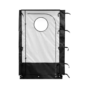 Porte d'entrée avec porte universelle Scala 1,10m pour auvents Thule, Fiamma et Dometic à partir de 3m pour camping-cars, caravanes et camping-cars