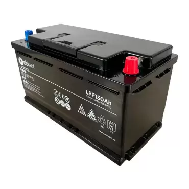 Batterie Lithium Eleksol 150Ah/12,8V avec Bluetooth et BMS intégré pour camping-cars et caravanes.