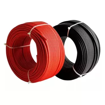 Câble rouge de 95 mm pour les installations Booster, etc. des camping-cars et caravanes.