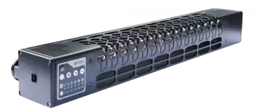 Ventilateur multifonctionnel pour l'extérieur, hotte de cuisine et contre la buée sur les vitres des caravanes, camping-cars et camping-cars.