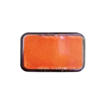Réflecteur adhésif orange 95x60 mm pour camping-car, caravane et camping-car