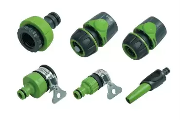 Kit Orinoco de 6 adaptateurs et branchements d'eau pour caravanes, camping-cars, camping-cars et 4x4 terrestres.