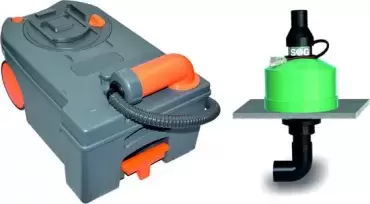 Ventilation Sog II type F pour cassette Thetford C250 et C260 pour camping-cars et caravanes.