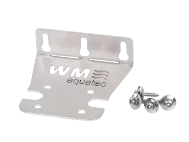 Support pour équipement de filtration WM Aquatec en inox pour caravanes, camping-cars, camping-cars et 4x4 terrestres.