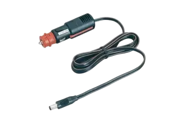 Câble prise mâle 12 V avec connecteur de sortie droit pour de multiples applications dans les caravanes, camping-cars et camping-cars.