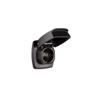 Prise femelle 12V SCANSTRUT avec capot de protection pour caravanes, camping-cars, camping-cars et 4x4 terrestres.