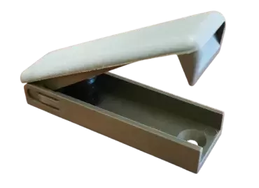 Dispositif de retenue de portail Hymer gris foncé d'origine pour camping-car, caravane et camping-car.