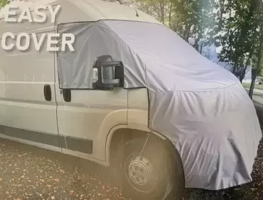 Easy Cover occultant vitre et façade pour Fiat Ducato, Citroën Jumper et Peugeot Boxer 6ème Série à partir de 2014>
