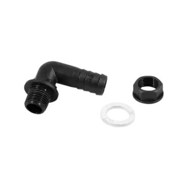 Raccord coudé pour réservoir d'eau 20 mm F1/2". Rac.RAC50302