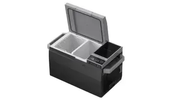 Réfrigérateur portable EcoFlow Glacier avec seau à glace à 12v, 24v pour camping-cars, camping-cars et 4x4 tout-terrain.