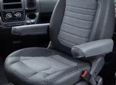 Housses d'accoudoirs pour Fiat Ducato à partir de 2006, couleur anthracite, camping-cars et caravanes.