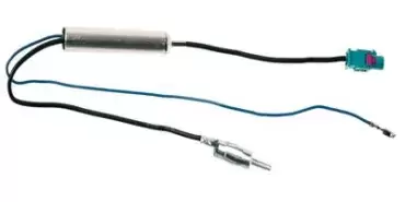 Adaptateur d'antenne mâle Fakra pour équipement stéréo.