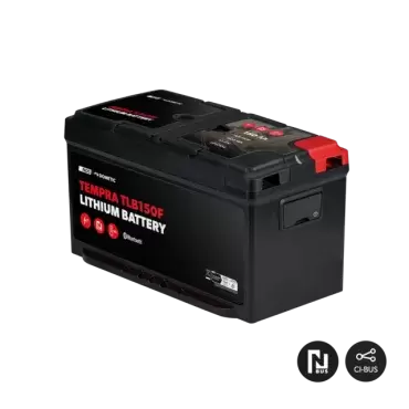 Batterie au lithium Dometic NDS TEMPRA TLBF 150AH pour camping-cars et camping-cars.