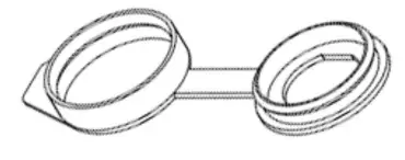 Recambio tapa de goma antipolvo cerradura puerta calentador de agua Imass.