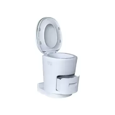 Inodoro portatil SIN agua con sistema de bolsa para caravanas, autocaravanas y camper.
