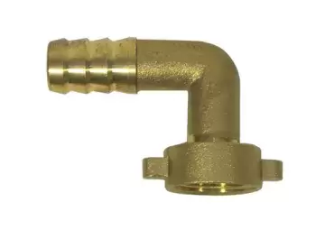 Conector angular de latón 90º y 1/2" x 10mm para boiler de agua caliente Carbest.