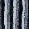Rideau chenille 560x1850 gris/noir/blanc caravane camping-car