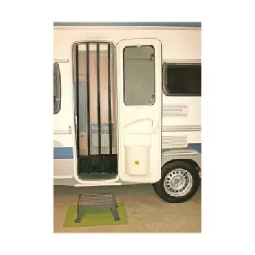 Rideau moustiquaire porte d'entrée 185x56cm caravane camping-car camping-car